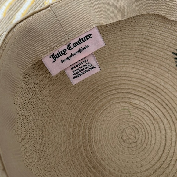 JUICY COUTURE STRAW HAT NWT main image 4